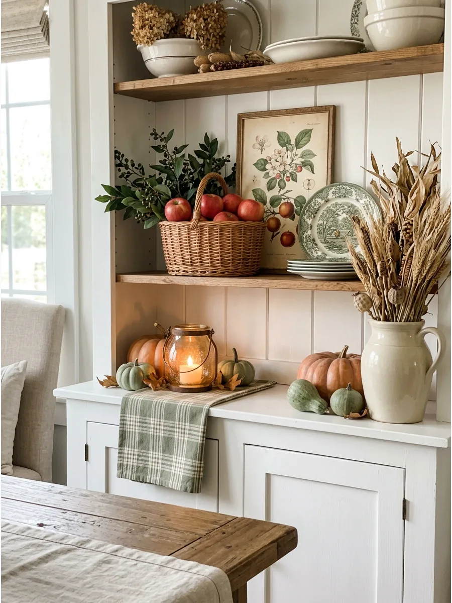31. Apple Orchard Hutch Display