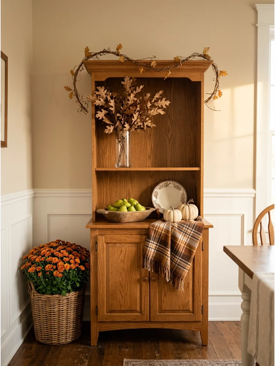 47. Small Hutch Fall Vignette