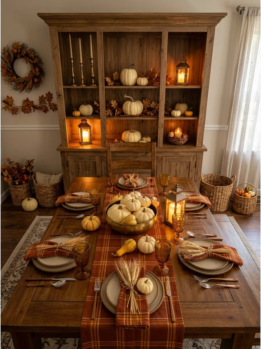 49. Coordinated Hutch and Dining Table