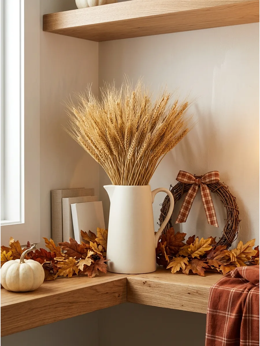 14. Cream Ceramics and Wheat