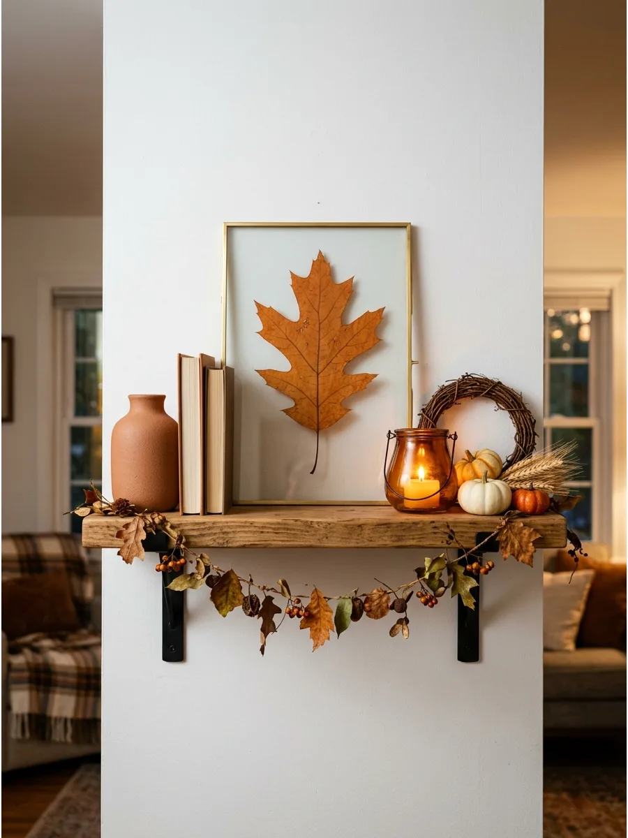 20. Framed Pressed Leaves