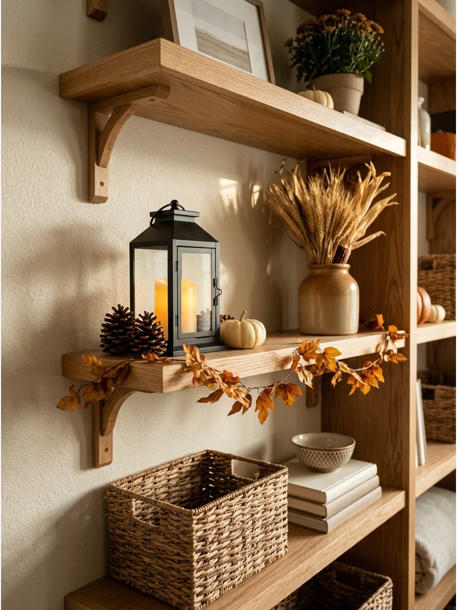27. Candle Lantern Shelf