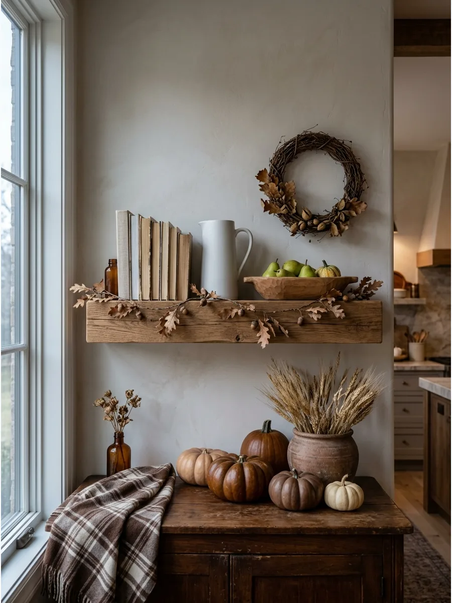 40. Harvest Kitchen Shelf