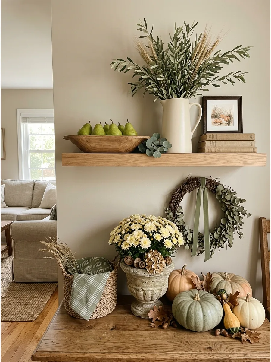 48. Early-Fall Shelf Styling