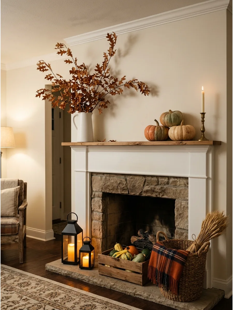 19. Asymmetrical Branch Mantel