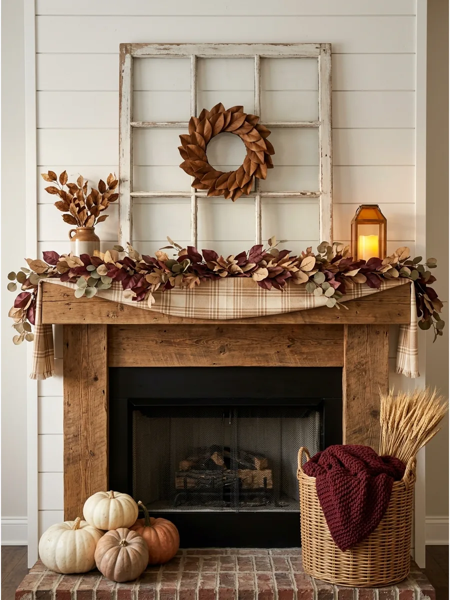23. Antique Window-Frame Backdrop