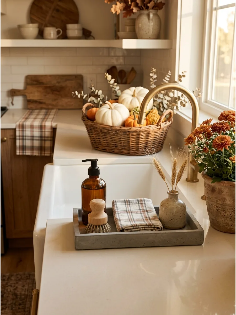 36. Farmhouse Sink-Side Tray