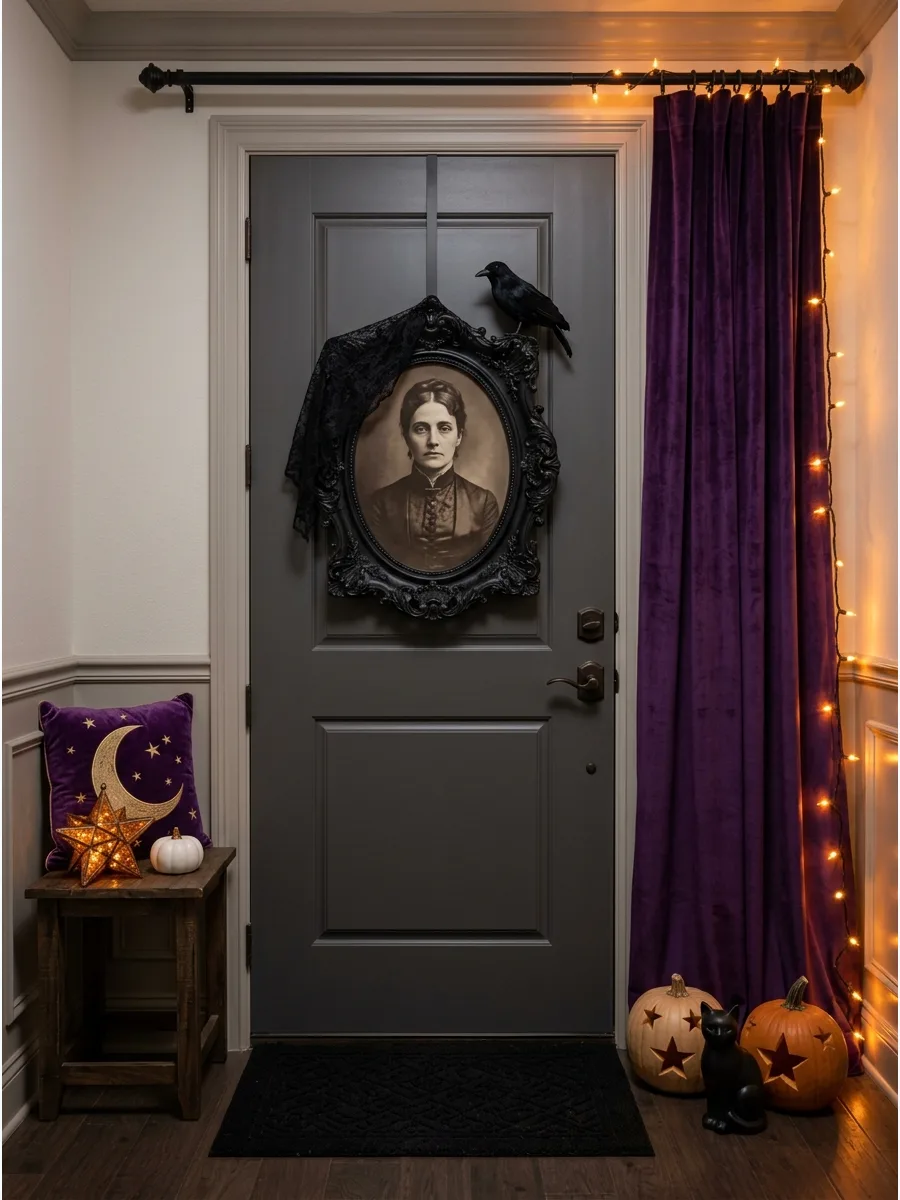 18. Hang a Gothic Oval Portrait