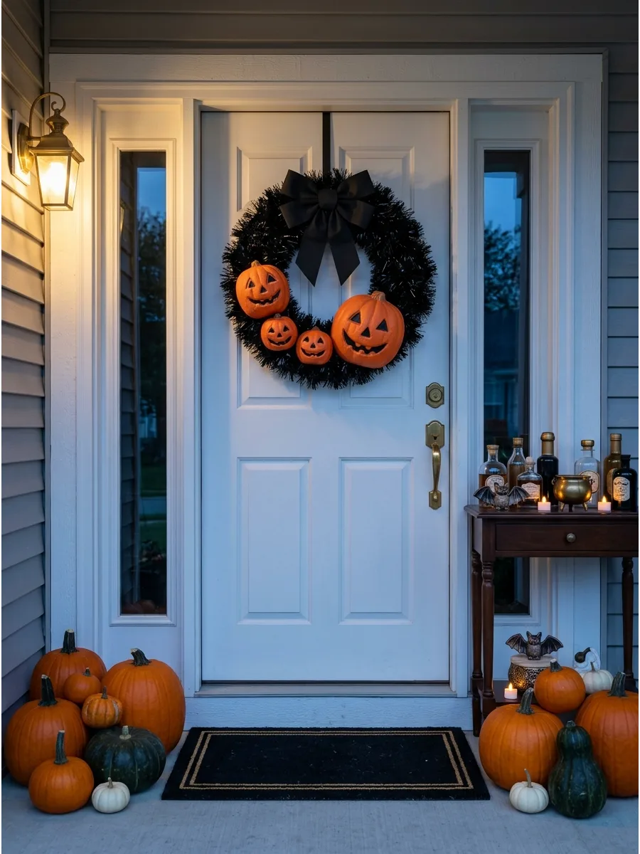 2. Mid-Century Paper Pulp Wreath