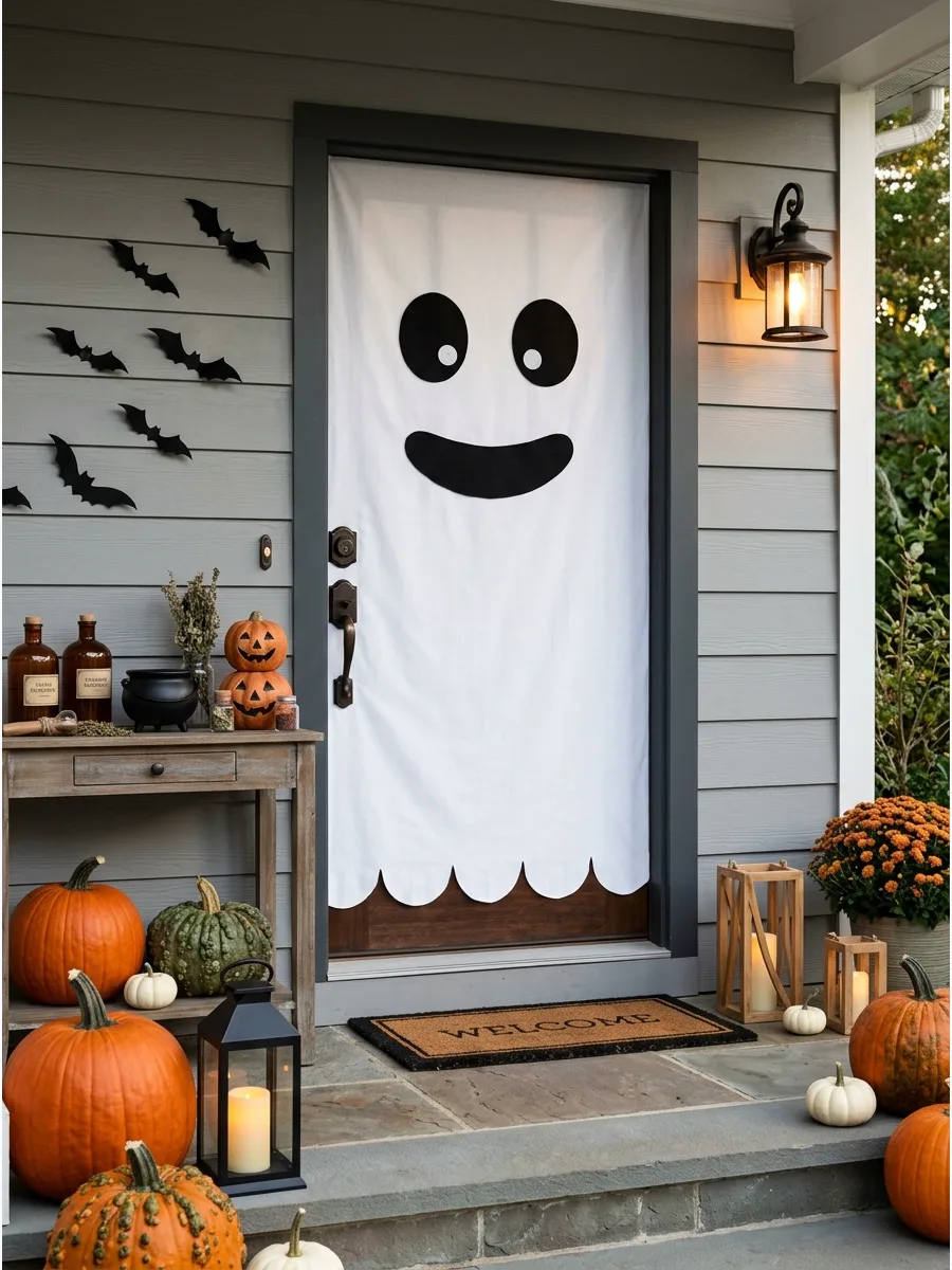 31. Turn the Door Into a Friendly Ghost