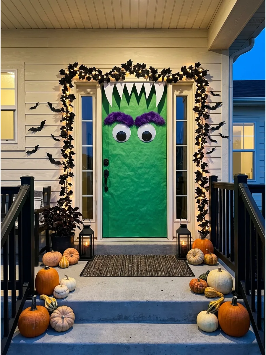 34. Design a Monster-Face Door
