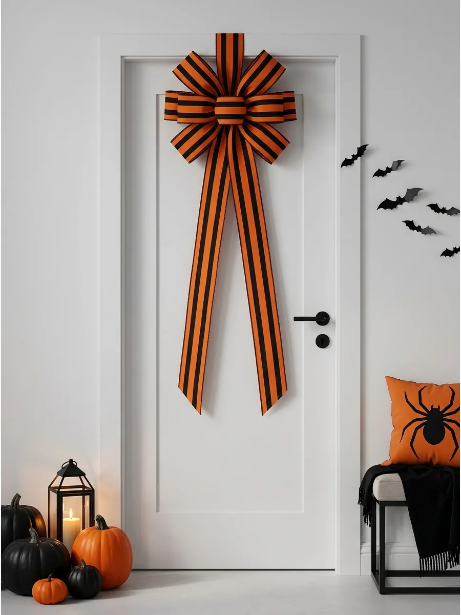 45. Use a Halloween Door Bow