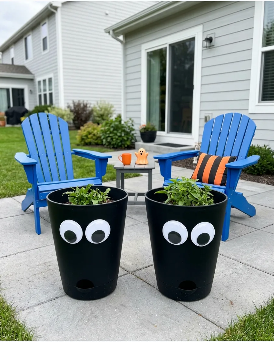 10. Cute Monster Patio