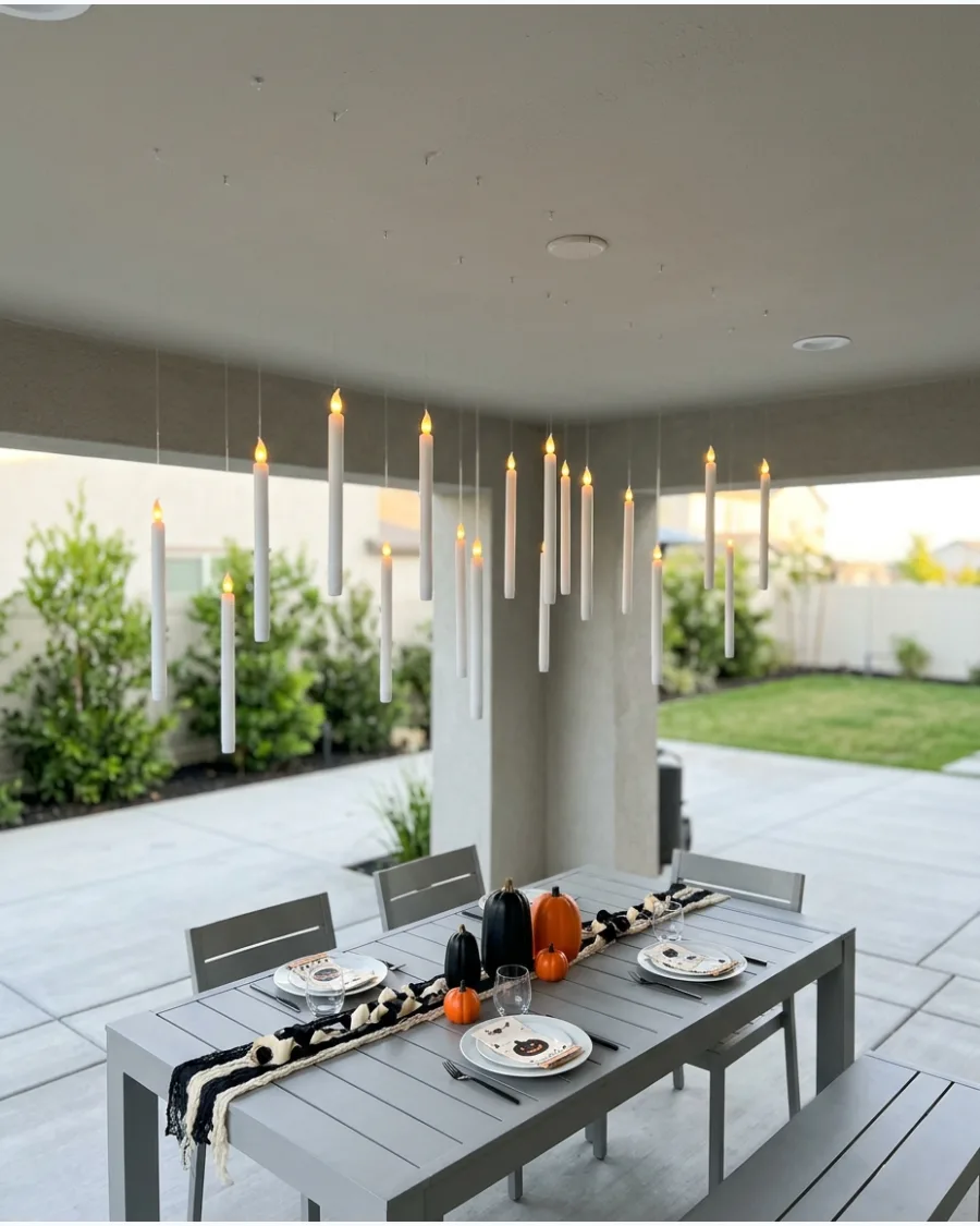 11. Floating Candle Ceiling