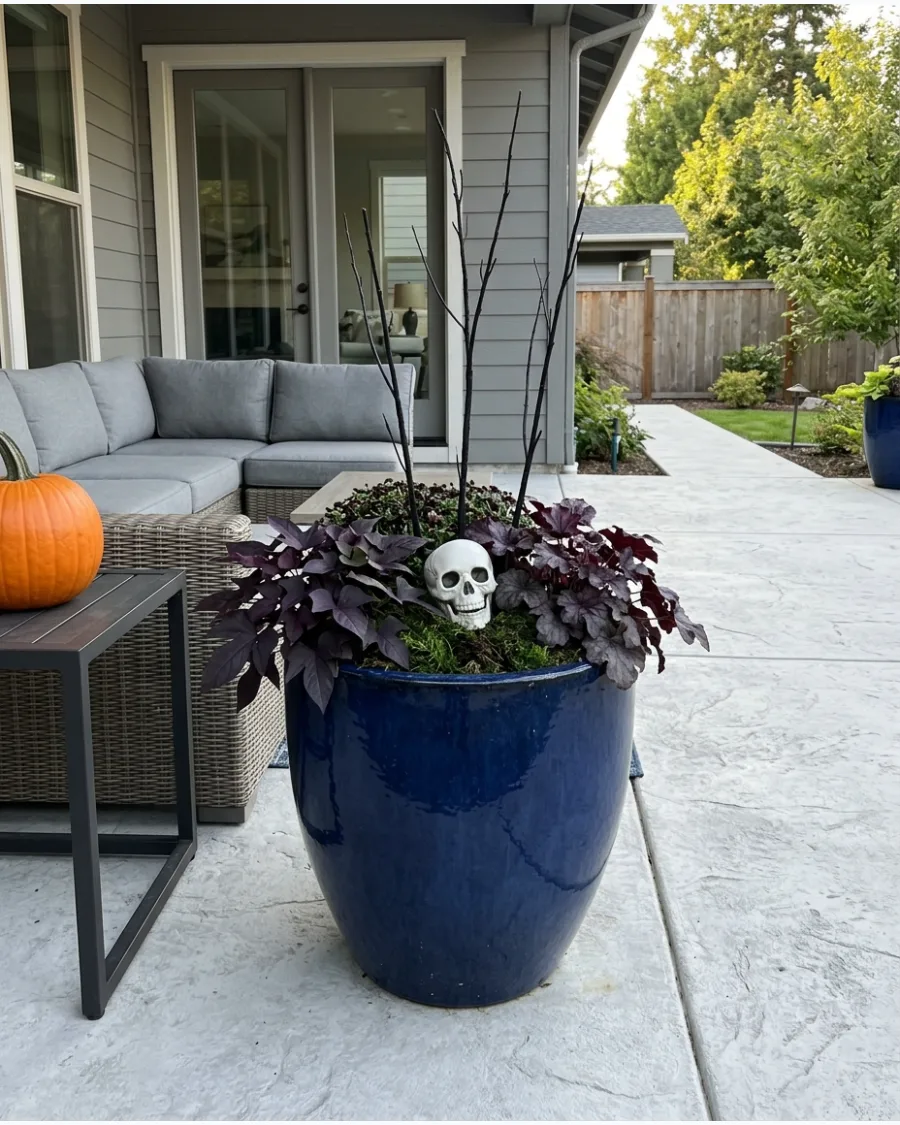 41. Haunted Garden Planters