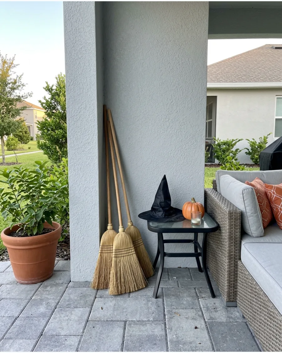 46. Witch Broom Patio Corner