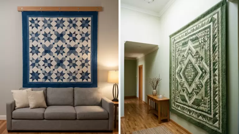 50 Hanging Quilts on Wall Ideas