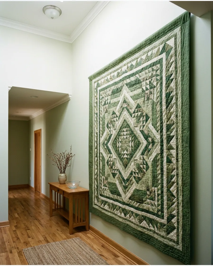 2. Full-Wall Quilt Display