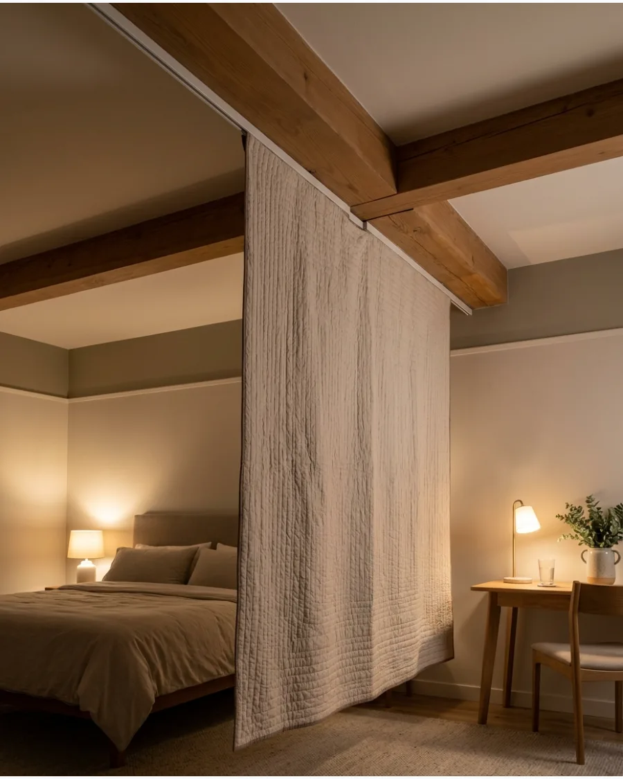 48. Quilt as a Soft Room Divider