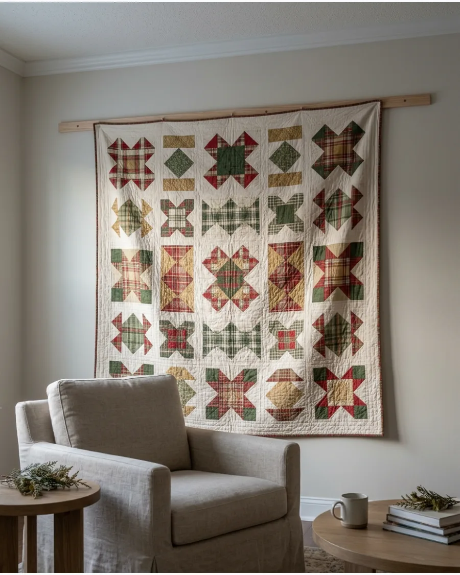50. Rotating Quilt Exhibition Wall