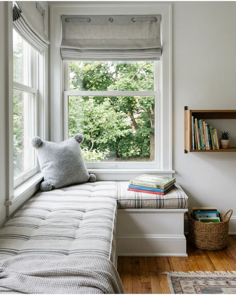 11. Cushioned Window Seat