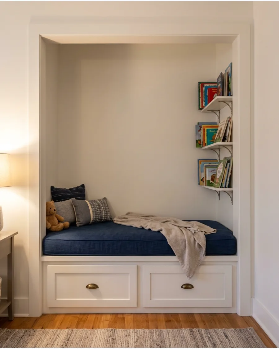 21. Reading Alcove With Storage