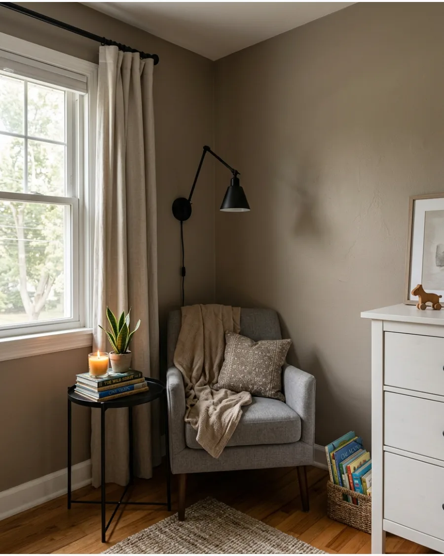 3. Small Bedroom Reading Corner