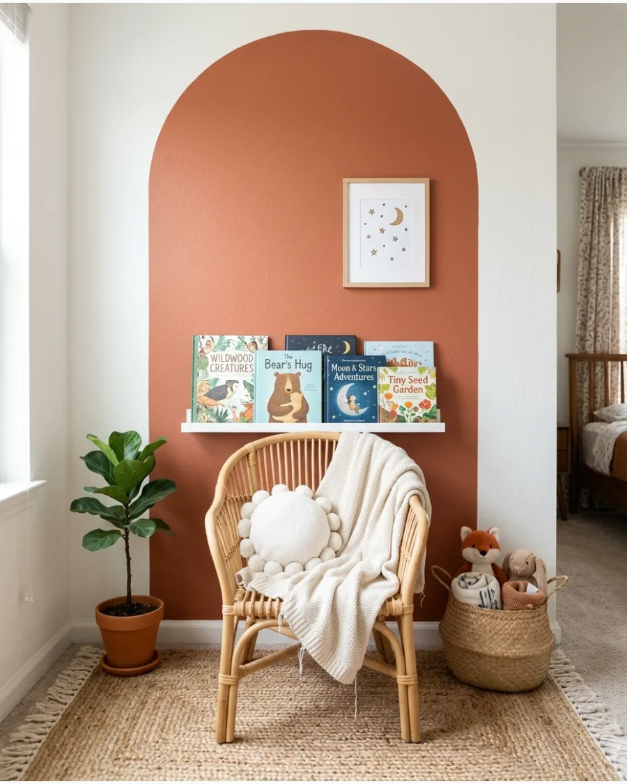 38. Painted Arch Reading Nook