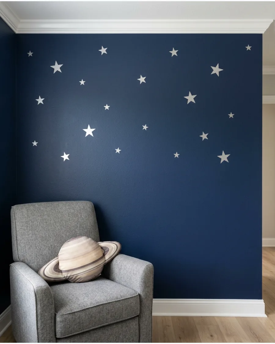 43. Space-Themed Reading Nook