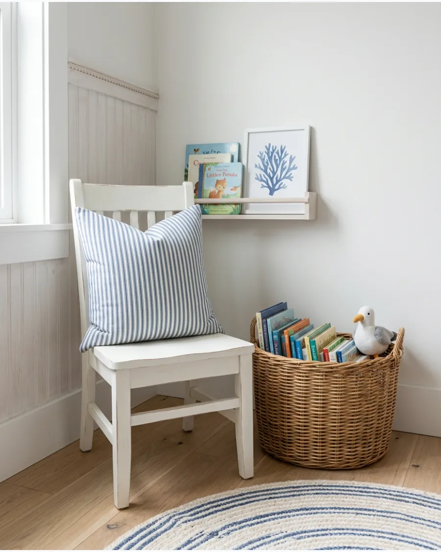 44. Coastal Reading Nook