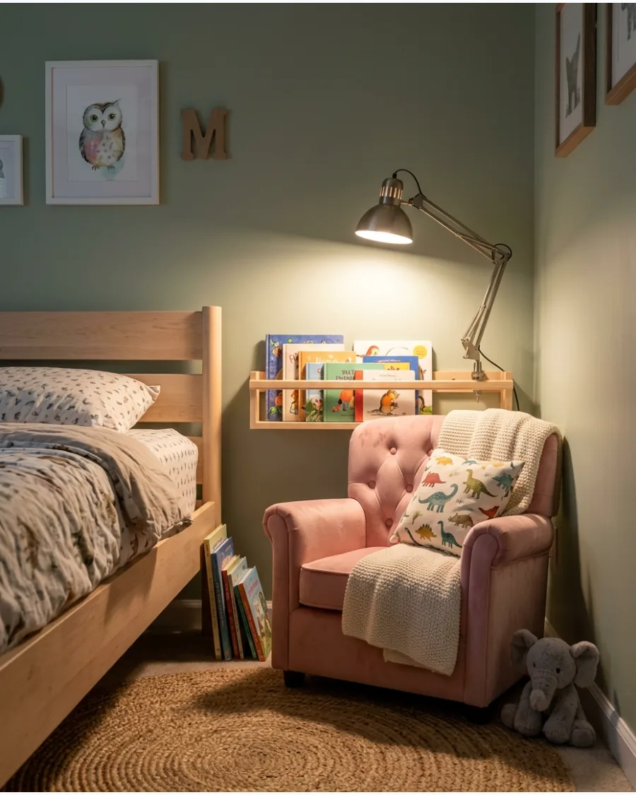 5. Bedside Reading Nook
