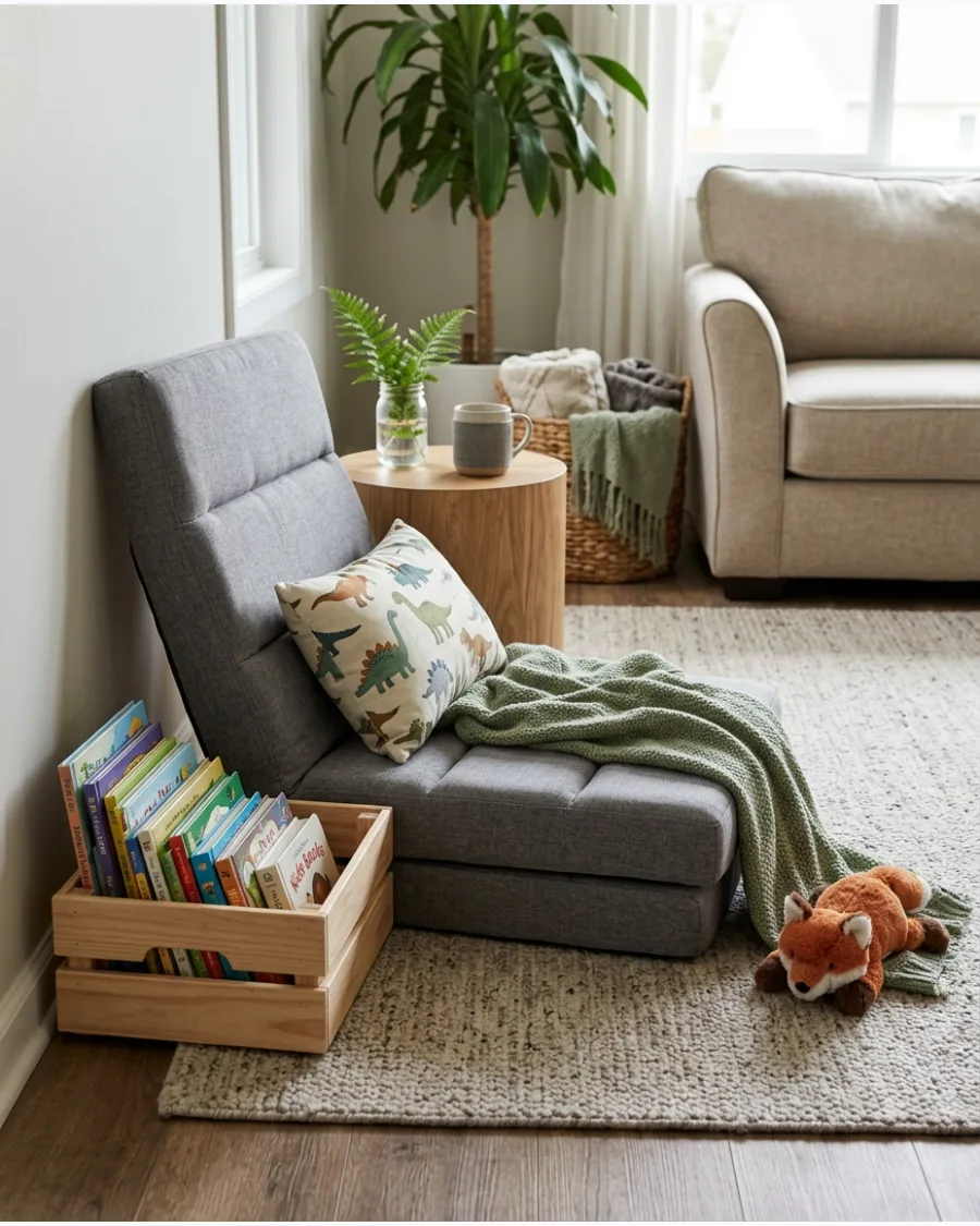 8. Foldable Reading Nook