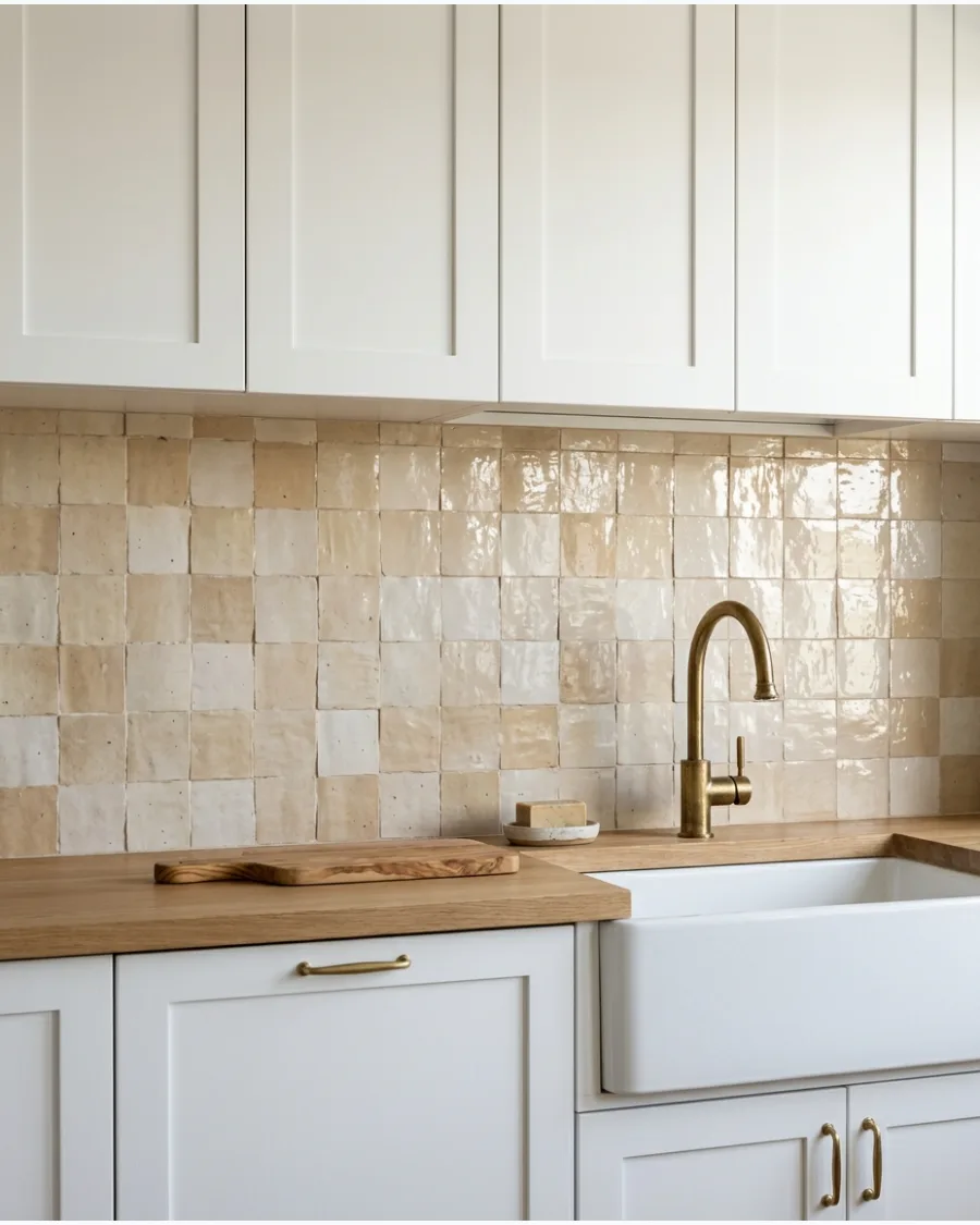 24. Beige Zellige Tile
