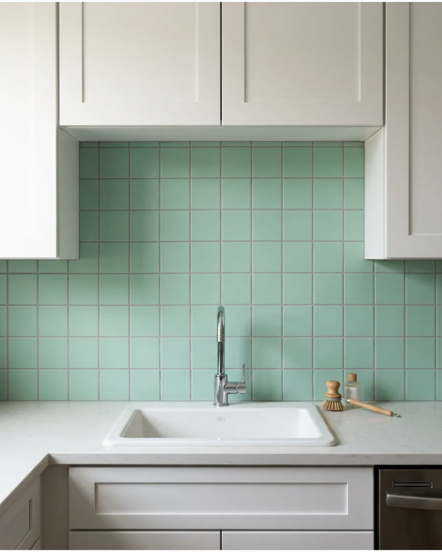 37. Mint Green Tile