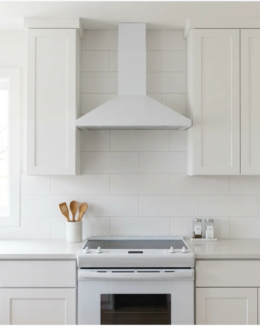 4. Oversized White Subway Tile