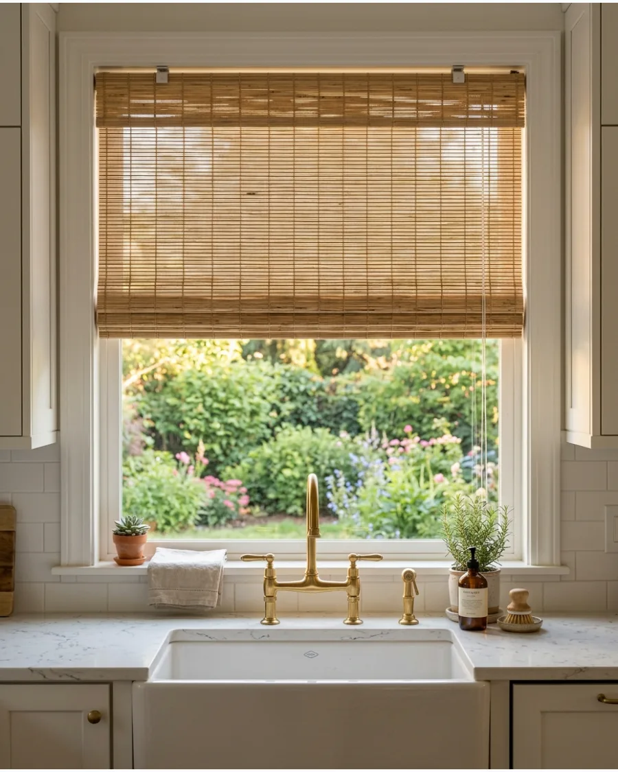 22. Light Woven-Wood Shade