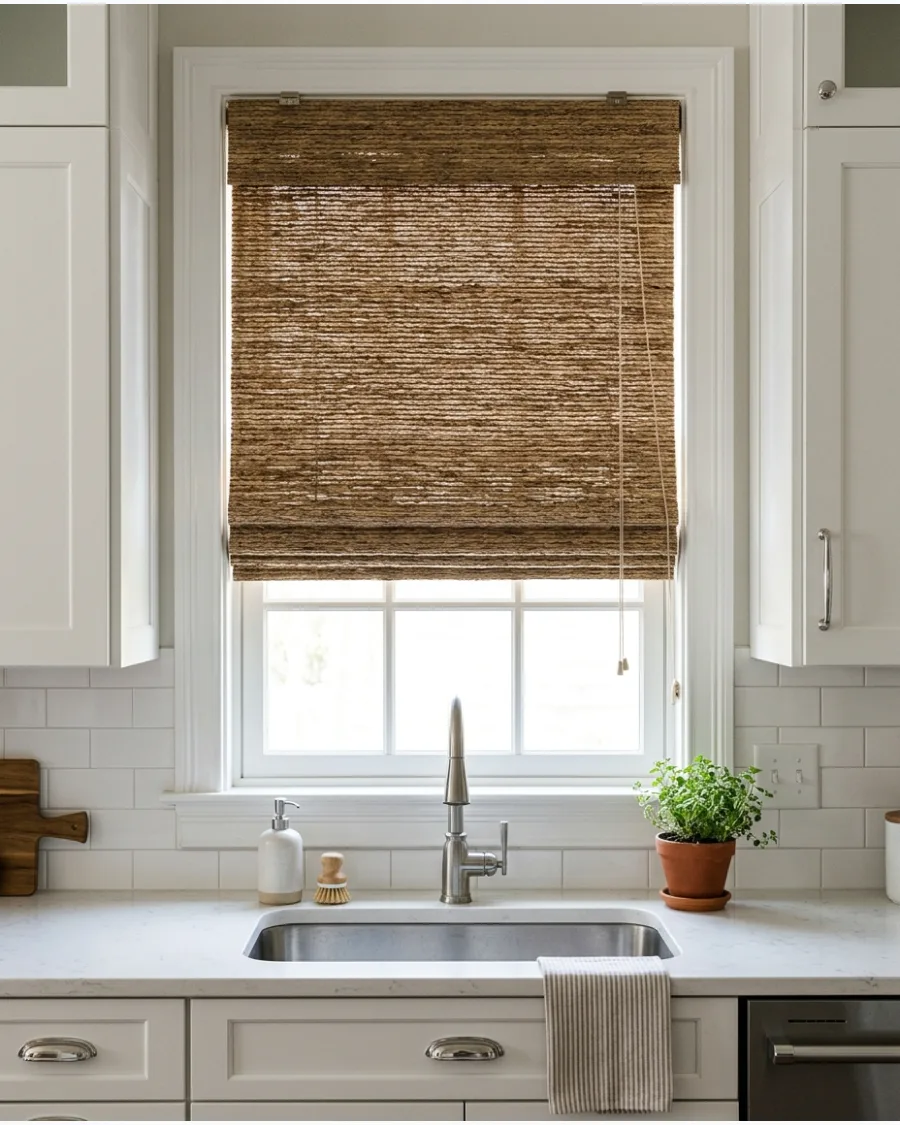 27. Woven Roman Shade