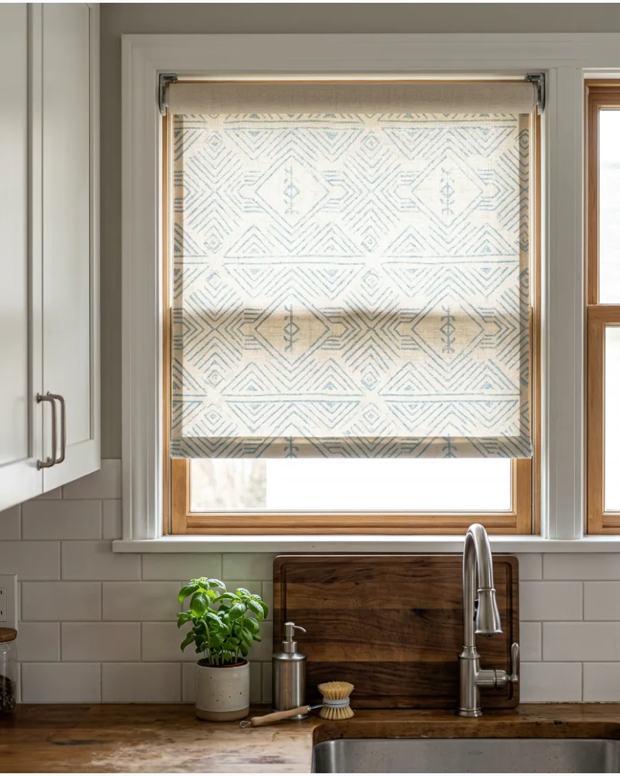 31. Patterned Roller Shade