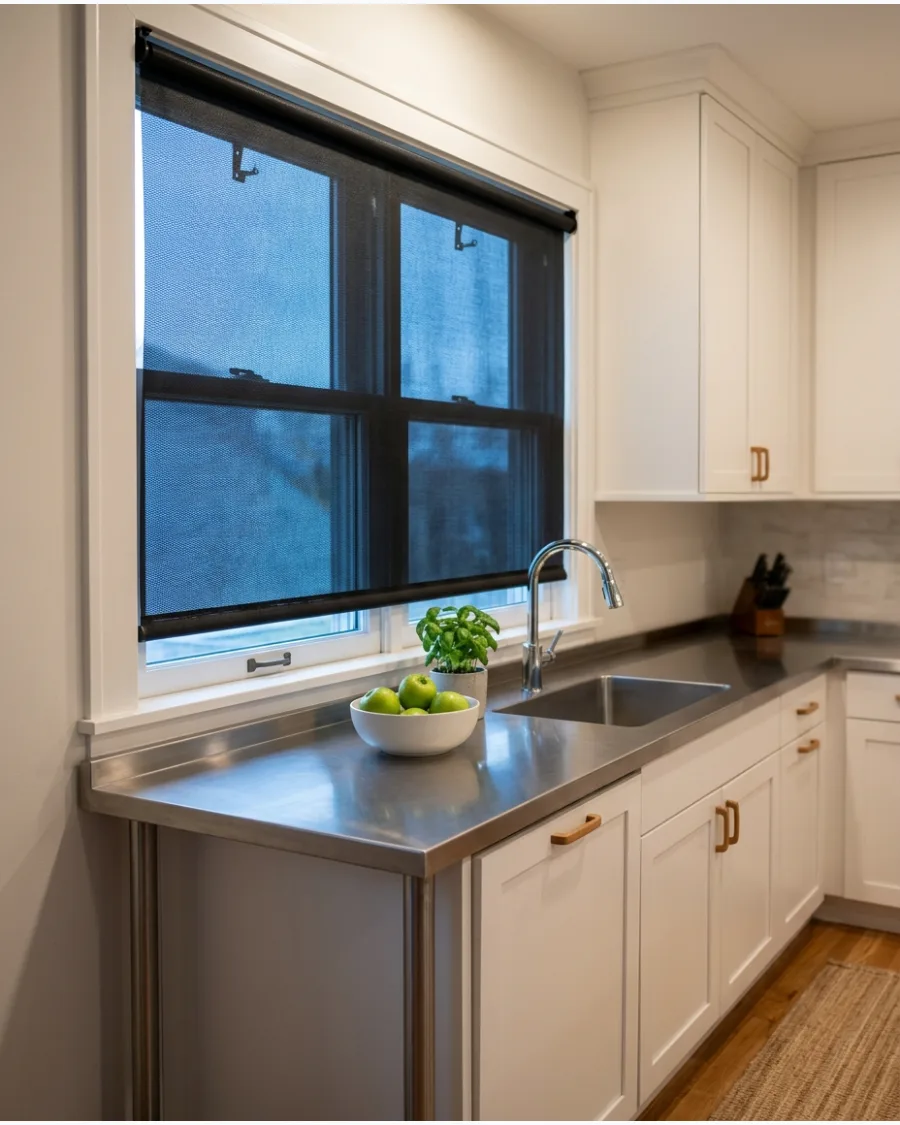 32. Solar Kitchen Shade