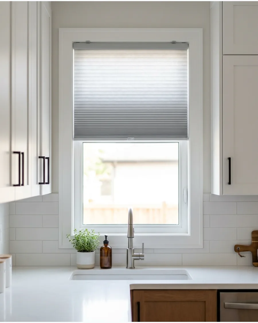 37. Cellular Kitchen Shade