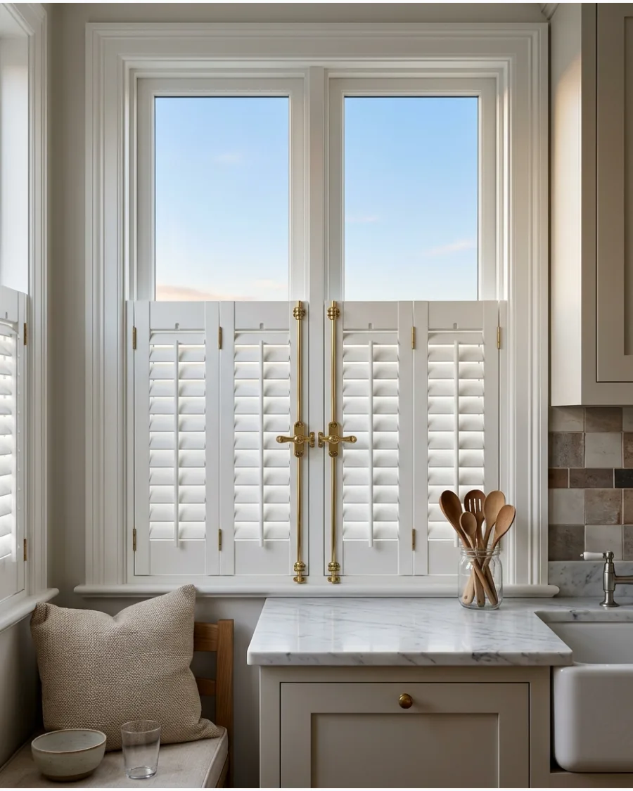 41. Café-Style Shutters