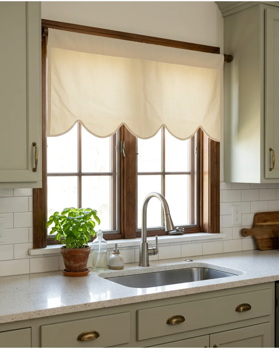 47. Modern Shaped Valance