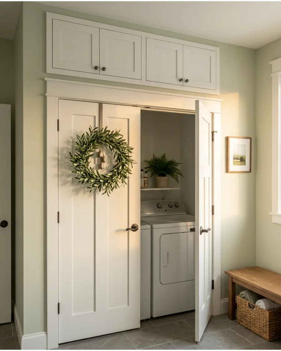 22. Cabinet Above a Laundry Closet