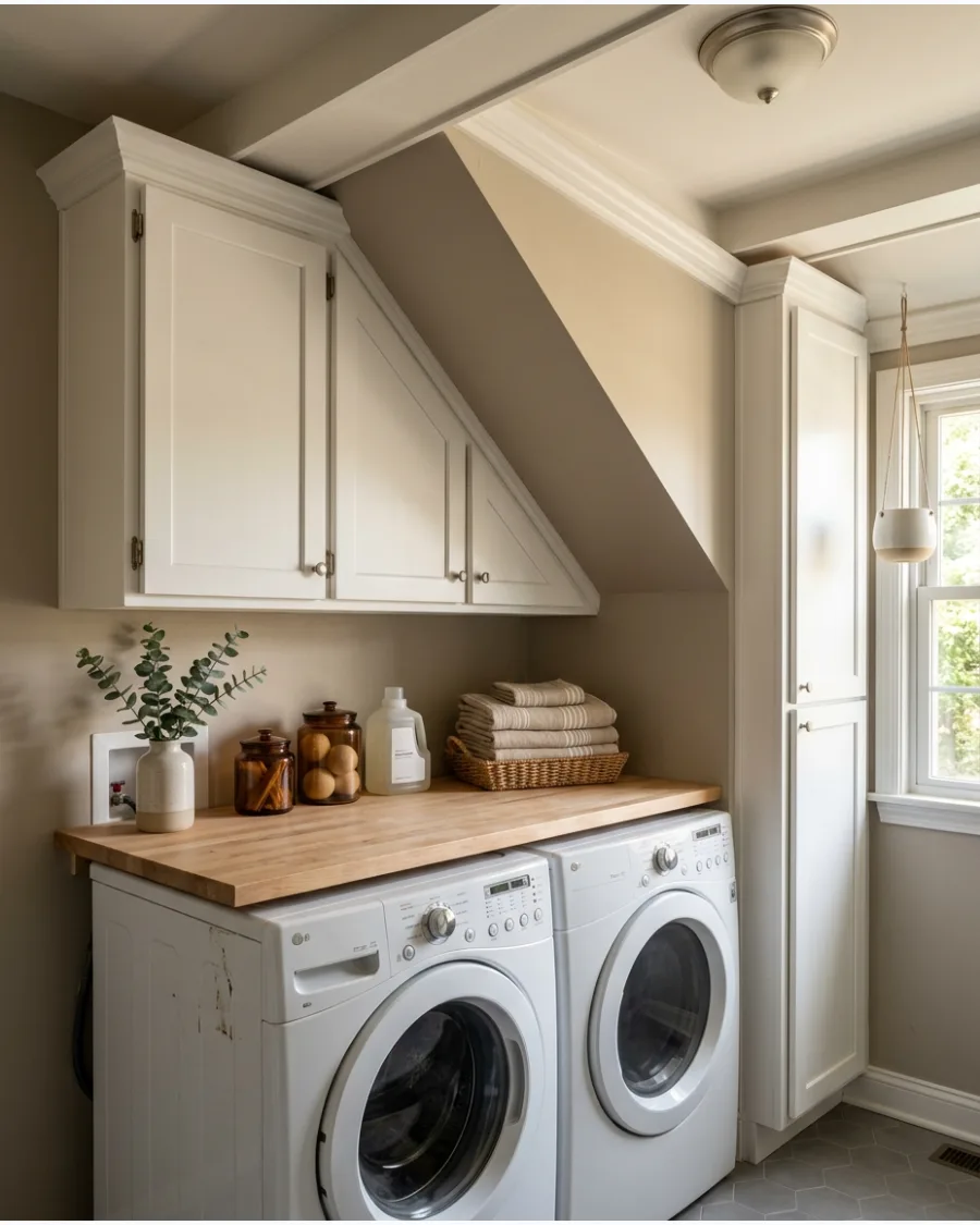 5. Custom Cabinetry for an Irregular Room