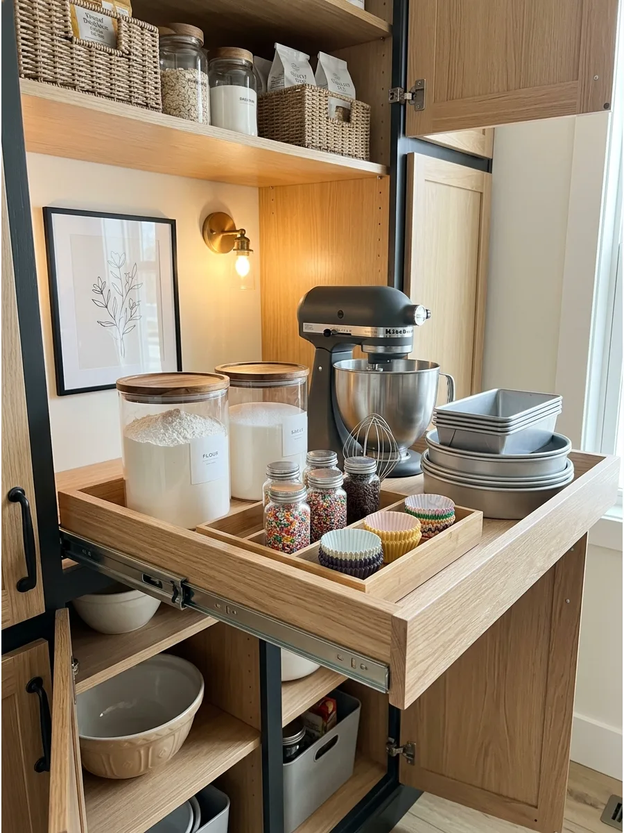 26. Pull-Out Baking Shelf