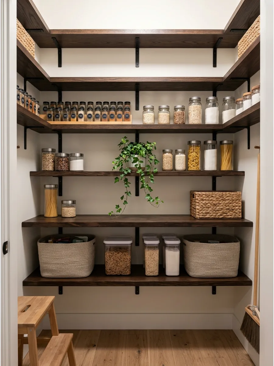 5. Deep Lower Shelves and Shallow Upper Shelves