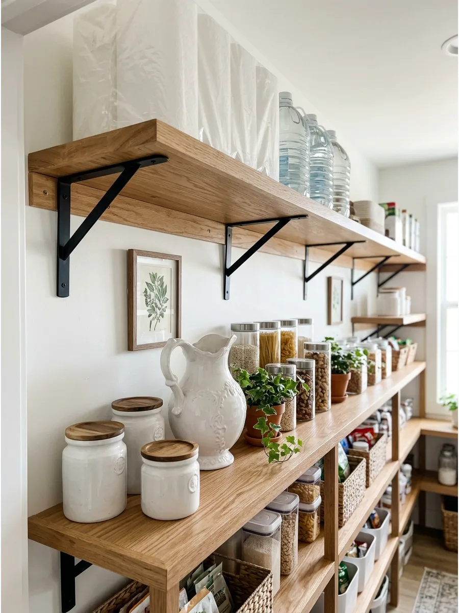 53. Backstock Pantry Shelving