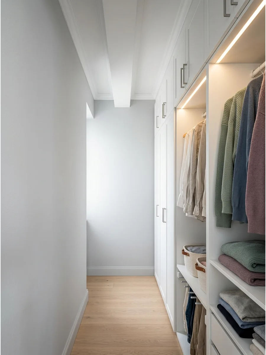 1. Create a Single-Wall Dressing Room