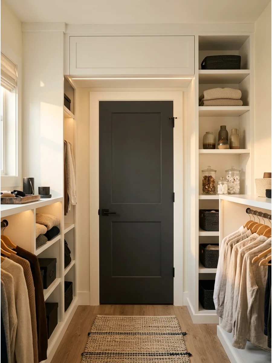 12. Build Storage Around the Doorway