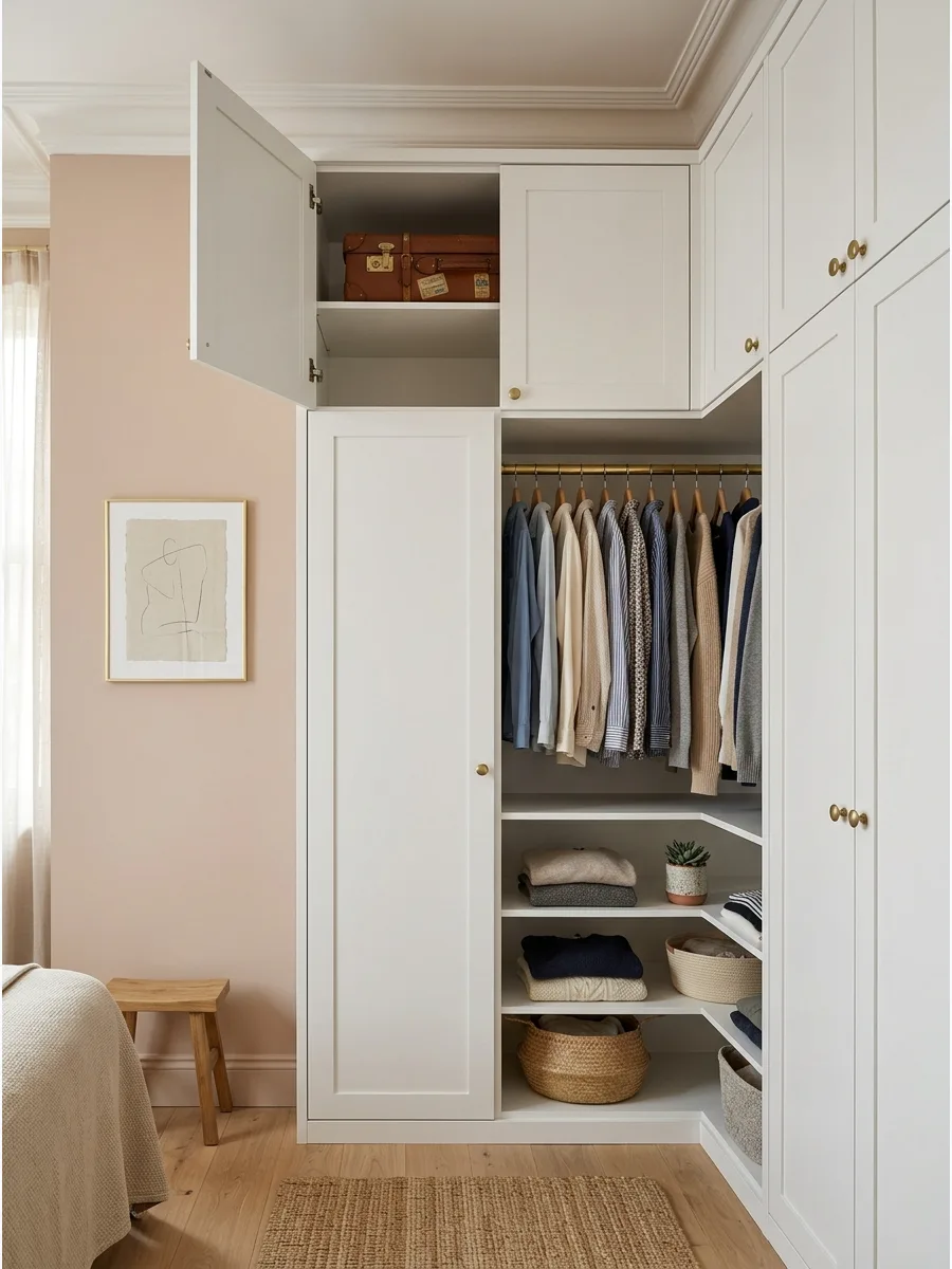 16. Install Floor-to-Ceiling Wardrobes